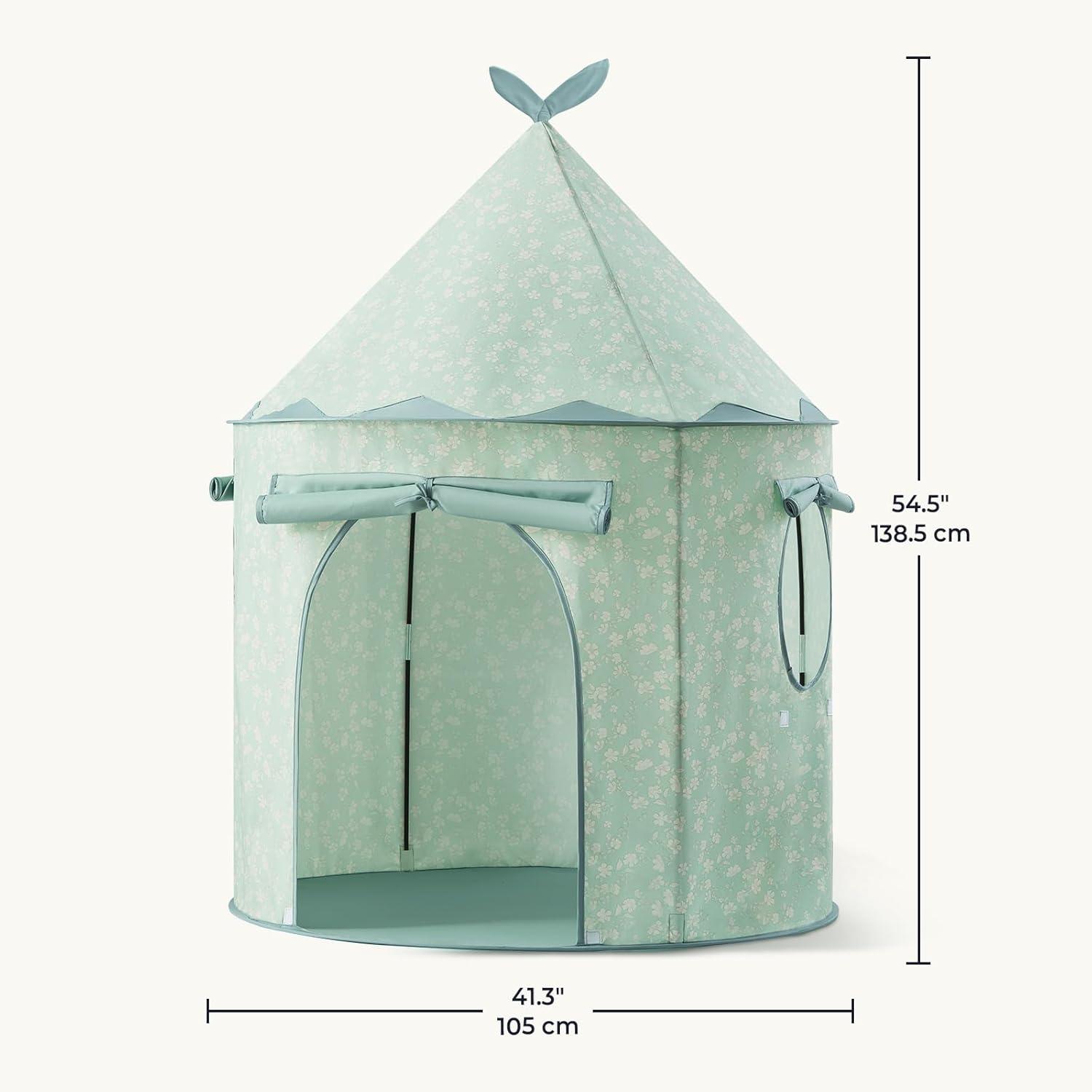 imageTiny Land Kids Play Tent PopUp Cute Toddler Tents Portable Baby Tent for Indoor Fun amp ImaginationGreen